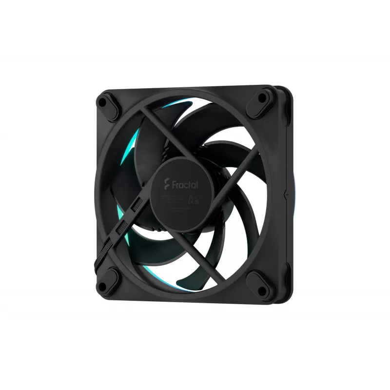 Fractal Design Momentum 12 RGB ventoinha de caixa de 120 mm, preta