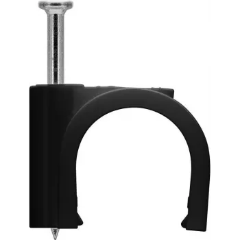 Goobay clipe para cabo 16 mm, preto (64686)