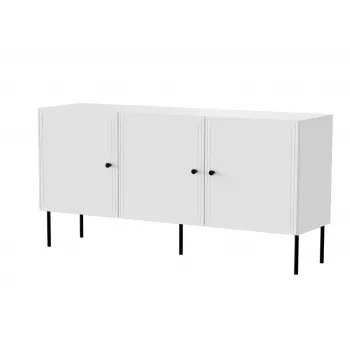 Cómoda 3D PALAZZO BIS 151x40x75 branco mate