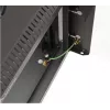 Armário rack Lanberg WF11-3309-10B 9U rack de parede preto