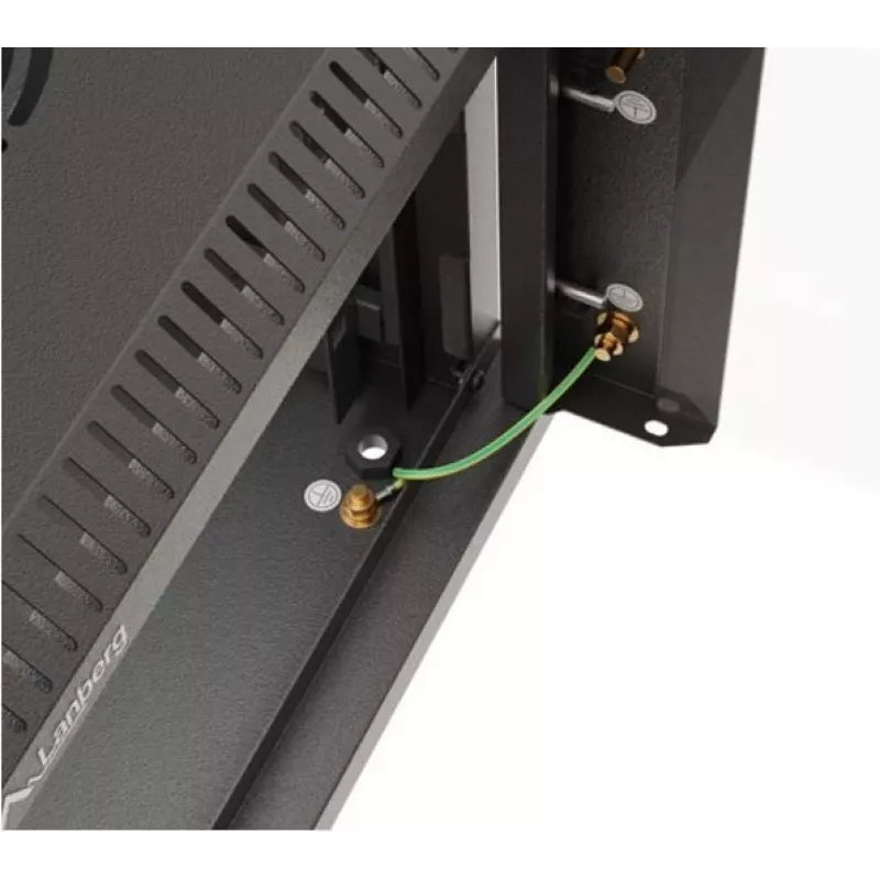 Armário rack Lanberg WF11-3309-10B 9U rack de parede preto