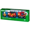 Comboio BRIO Veículo de emergência Bombeiros