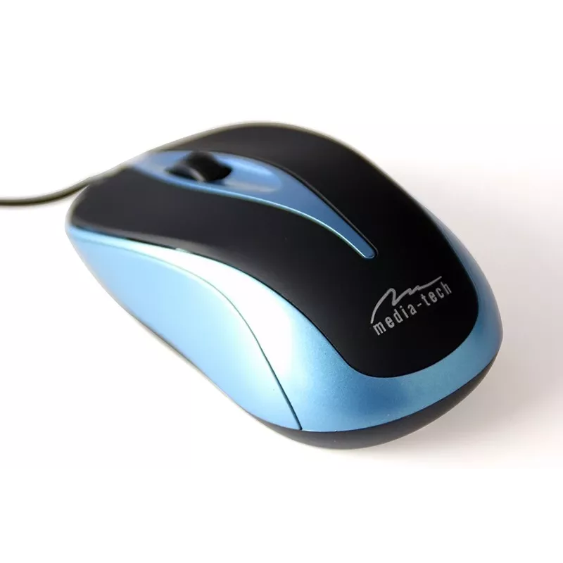 Rato ótico 800dpi PRETO-AZUL MT1091