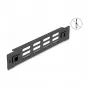 Tampa cega ventilada DeLOCK tampa para armário de rede 10 polegadas 1U preto