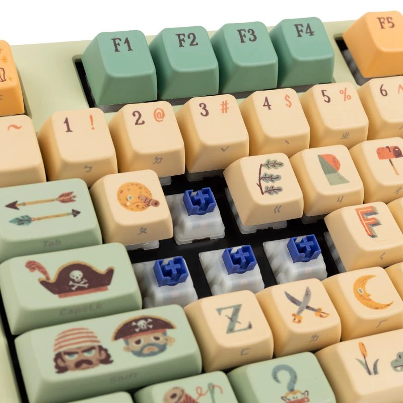 Teclado mecânico gaming Ducky One 2 Pro Varmilo V2 Iris — layout US