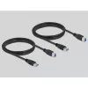 Comutador de dados para computador DeLOCK 11495 5 Gbit/s preto plástico