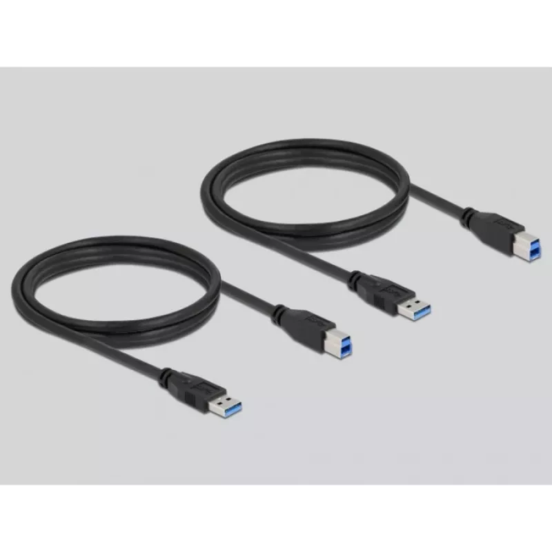 Comutador de dados para computador DeLOCK 11495 5 Gbit/s preto plástico