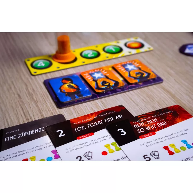 SkyRockets - Festival das Cores, jogo de tabuleiro