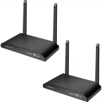 LogiLink HDW0103 - conjunto KVM sem fios, HDMI, USB, 150 m (HDW0103)