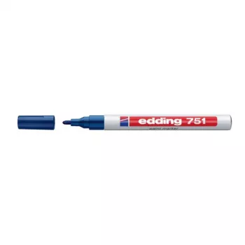 Marcador Edding 751 azul