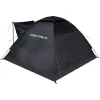 Tenda piramidal High Peak Beaver 3 3 pessoas estrutura rígida impermeável 150 cm