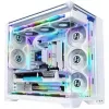 Bundle de caixa Lian Li O11 Vision Compact + HydroShift II LCD-S 360TL AiO - branco
