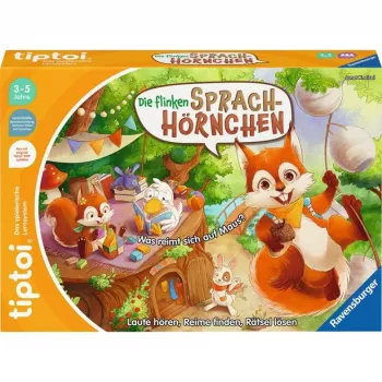 tiptoi Die flinken Language Squirrels, jogo de tabuleiro