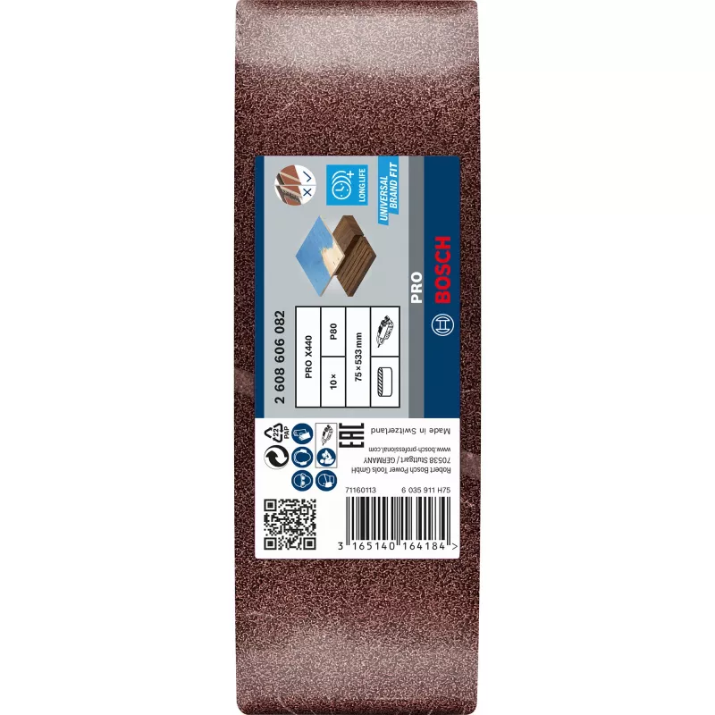 Bandas de lixa Bosch X440 Best for Wood and Paint