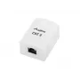 Tomada de superfície RJ-45 branco Lanberg OS6-0001-W
