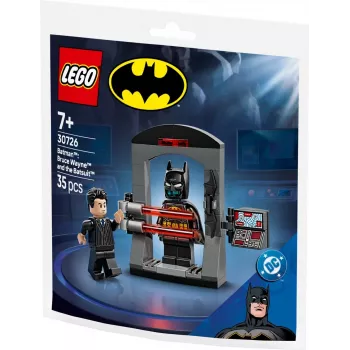 Bricks Super Heroes 30726 Batman: Bruce Wayne e o Batsuit