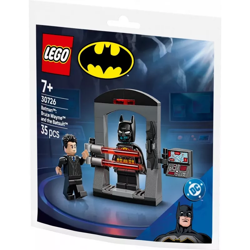 Bricks Super Heroes 30726 Batman: Bruce Wayne e o Batsuit