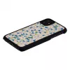 Capa para telemóvel man and wood para iPhone 11 — triângulo azul sobre preto, capa rígida de proteção