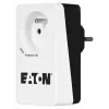 Caixa de proteção contra sobretensões Eaton Protection Box 1 FR — 1 tomada Type-E, 220–250 V, 16 A, 4000 W, preta, compacta
