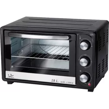 Mini-forno JATA HN928 28L 1500W preto aço inoxidável