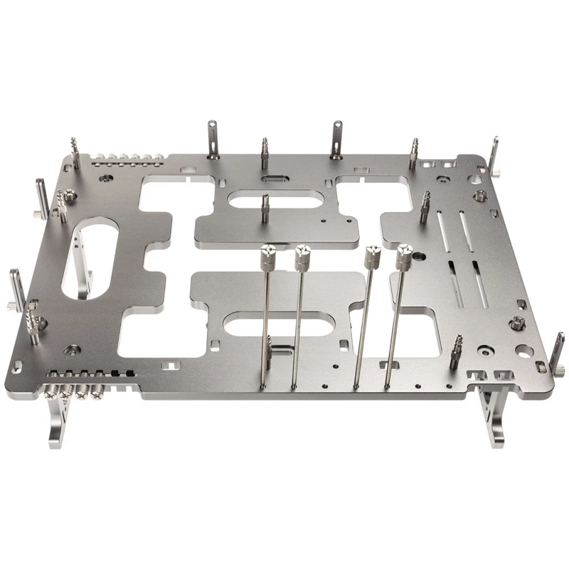 Caixa benchtable Streacom BC1 V2 – chassis de teste/bancada aberto, titânio
