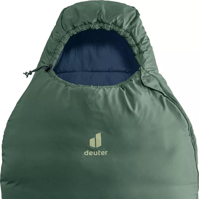 Deuter Orbit 0C/32F saco-cama sintético, 185 cm, Ivy/Ink