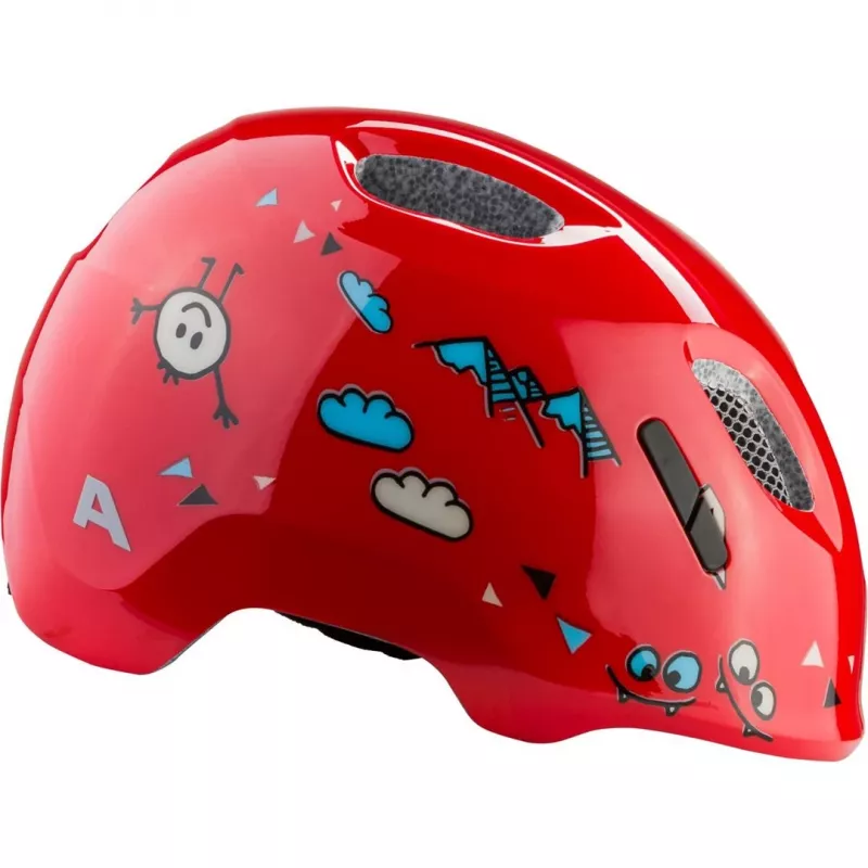 Capacete de bicicleta ALPINA XIMO 2 RED SMILE GLOSS 49-54
