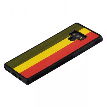 Capa para smartphone Man and Wood para Samsung Galaxy Note 9 — Reggae preto capa protetora