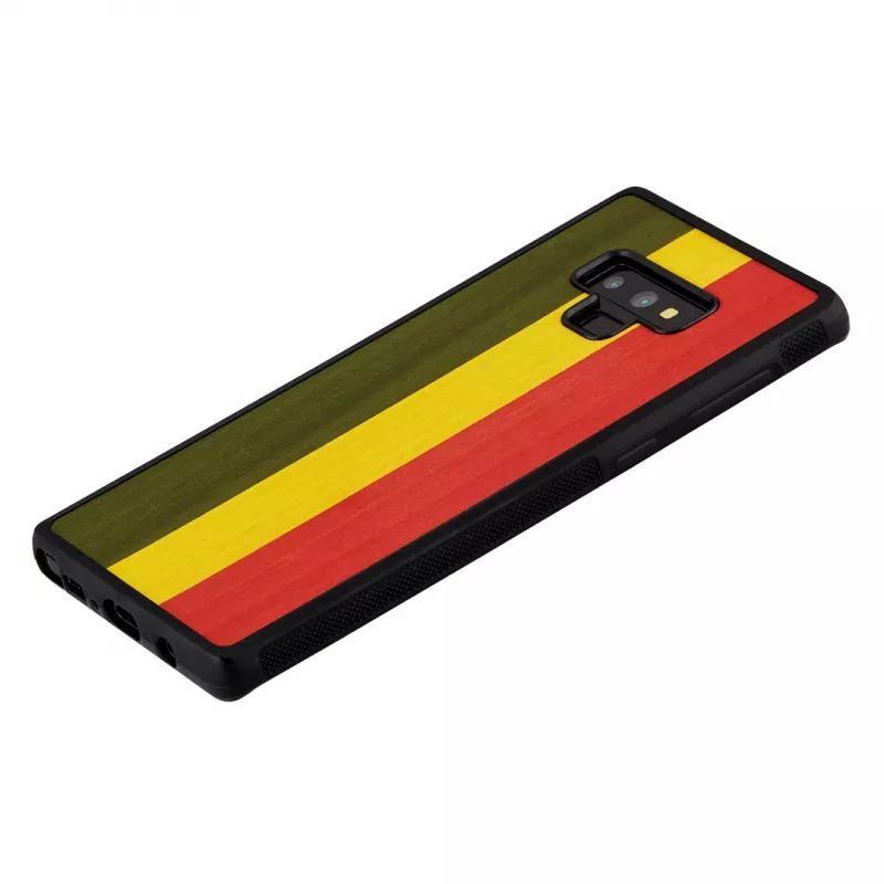 Capa para smartphone Man and Wood para Samsung Galaxy Note 9 — Reggae preto capa protetora
