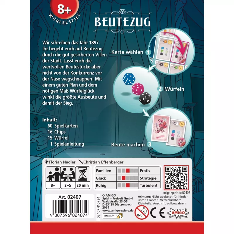 Beutezug, jogo de dados