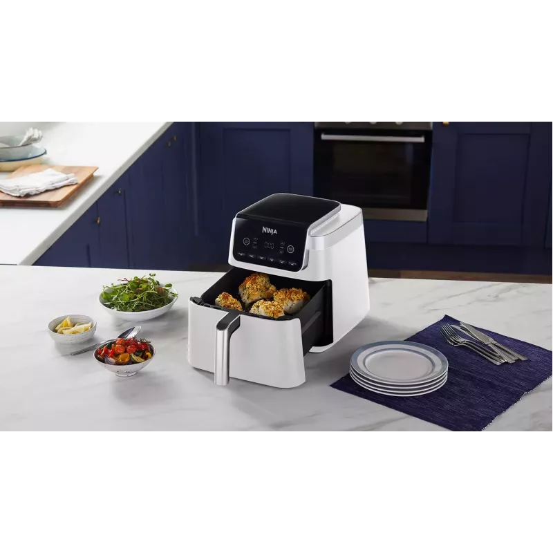Fritadeira a ar quente Ninja AF180EUWH 6,2 L 2000 W branco