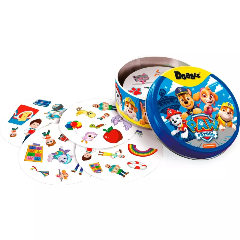 Dobble Paw Patrol, jogo de cartas