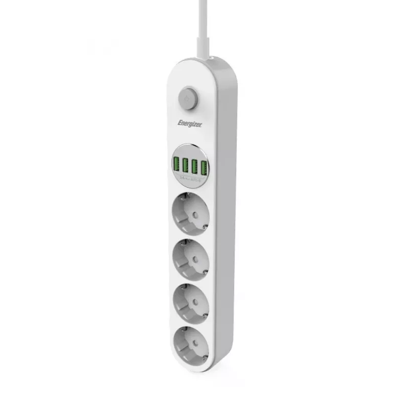 Powerbank portátil Energizer EPB2500W00EU 2500mAh design compacto, saída USB