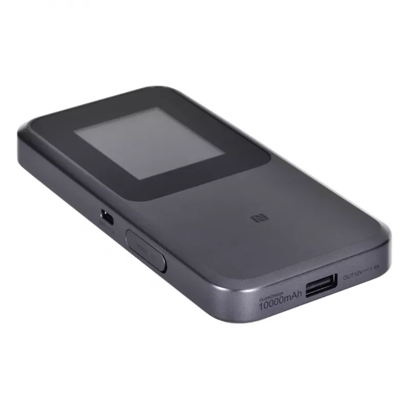 ZTE MU5120 router móvel 5G com Wi-Fi 6, AX3600, powerbank de 10000 mAh, USB-C, cinzento