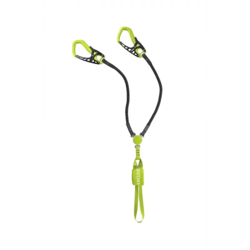 Arnês de segurança e cinta de retenção Edelrid Kabel COMFORT TRI — preto/verde, 532 g, peso mínimo do utilizador 40 kg