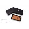 Capa traseira com compartimento para cartões VixFox para Samsung S9 — castanho caramelo, cobertura traseira com compartimento para cartões