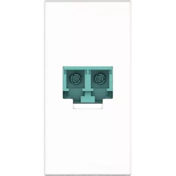 Conector de fibra ótica Kindermann Konnect flex 45 click fibra ótica LC duplex
