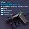 Pistola de massagem Extralink MSG-02-LITE 3200 rpm 6 acessórios
