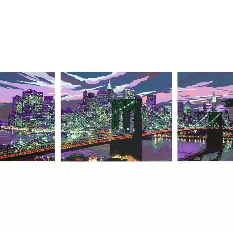 Pintar por números - Creart novo York Skyline