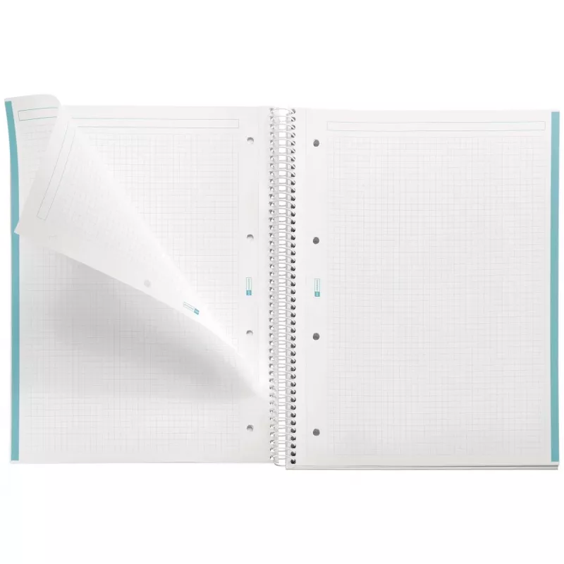 Caderno universitário MIQUELRIUS Emotions 1 quadriculado DIN A4 com margem interior (A460434)