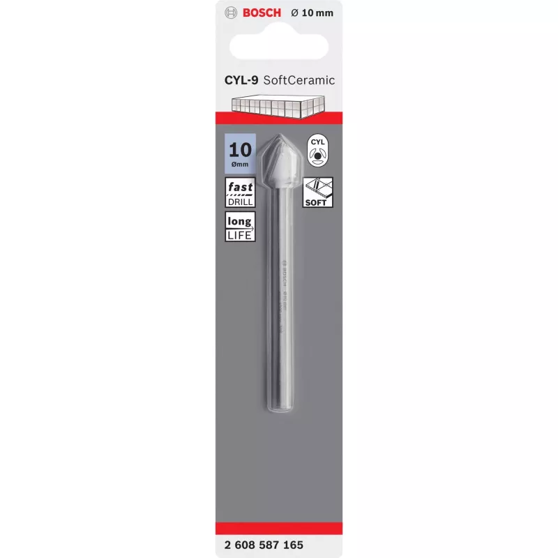 Broca Bosch CYL-9 1 cm de diâmetro 90 mm de comprimento