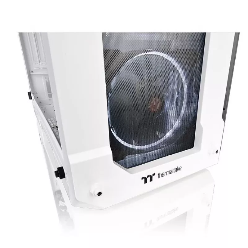 Caixa View 71 Riing Tempered Glass E-ATX Full Tower - Snow Edition
