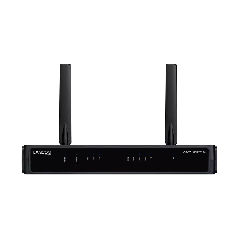 Lancom 1800VA-4G - Router - Modem DSL switch de 4 portas