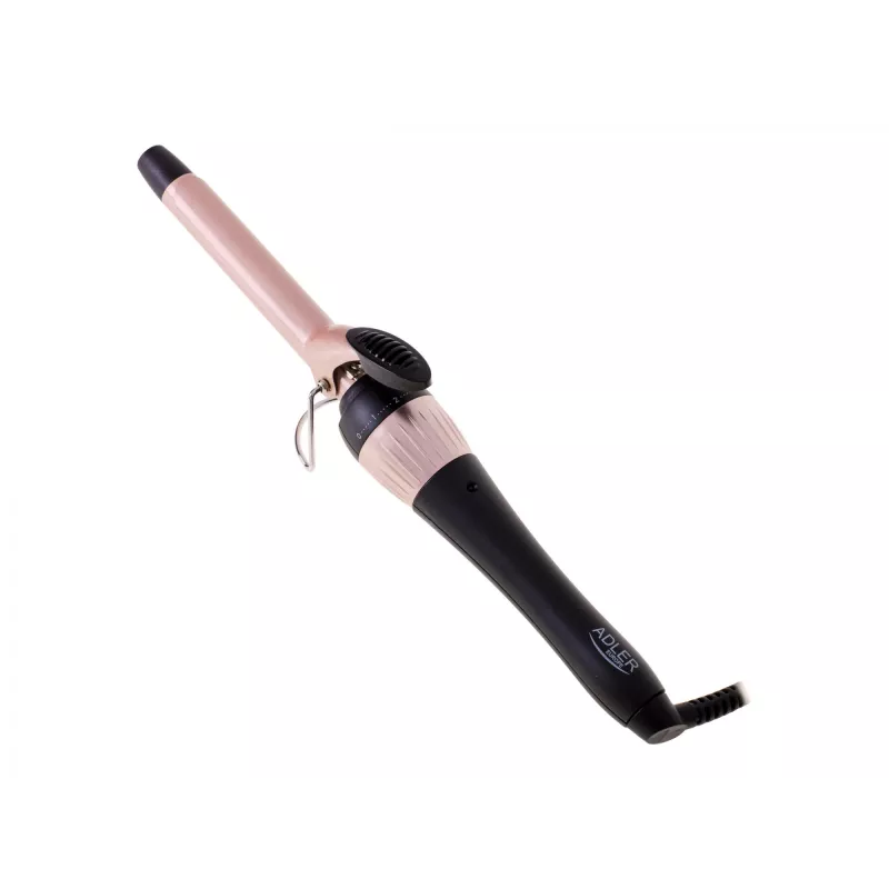 Adler | Ferro de caracóis | AD 2116 | Sistema de aquecimento cerâmico | Diâmetro do cilindro 19 mm | Temperatura (máx.) 200 °C | 36 W | preto/rosa