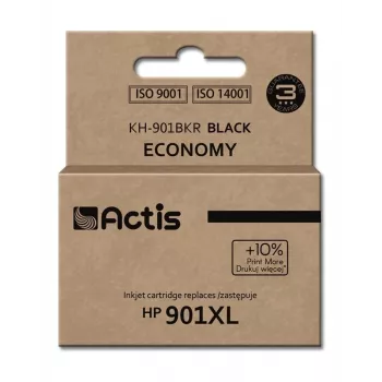 Tinte Actis KH-901BKR (substituto HP 901XL CC654AE; standard; 20 ml; preto)
