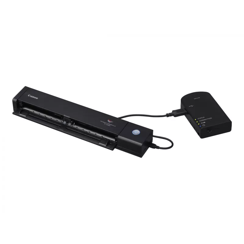 Digitalizador de documentos portátil duplex Canon imageFORMULA P-208II, 216 x 356 mm, 600 x 600 DPI, 24 Bit, 8 ppm, 6 ppm, 16 ipm