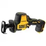Serra sabre DeWALT DCS369N-XJ, motor sem escovas, sem fios, profundidade de corte madeira 9 cm, aço 4 cm, 2800 spm, 1,43 kg