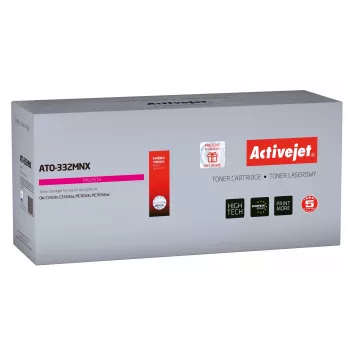 Toner Activejet ATO-332MNX (substituto do OKI 46508710; Supreme; 3000 páginas; magenta)