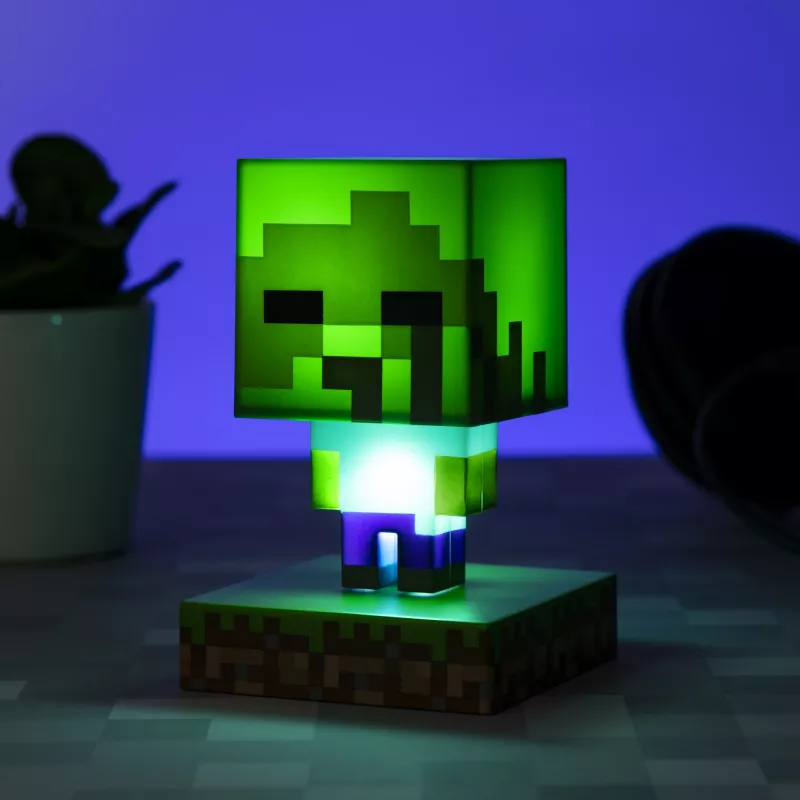 Candeeiro de mesa Paladone Light Paladone Minecraft Zombie Light PP6592MCFV4 LED