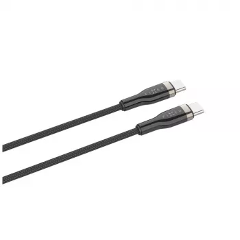 Cabo trançado Fixed, 100W | FIXDB-CC12-BK | preto